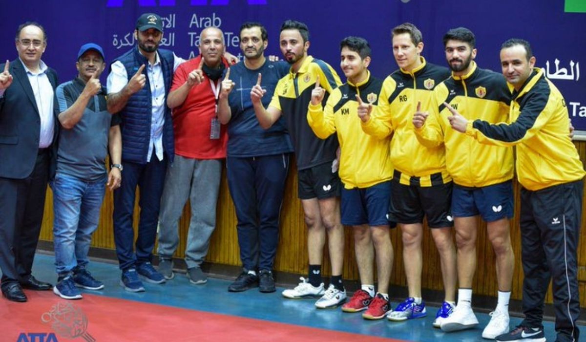 Team Qatar Reach the Final of the Arab Table Tennis Championships